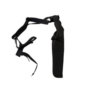 Vintage Uncle Mike’s Shoulder Holster Black Nylon Adjustable 15" Pouch Tactical
